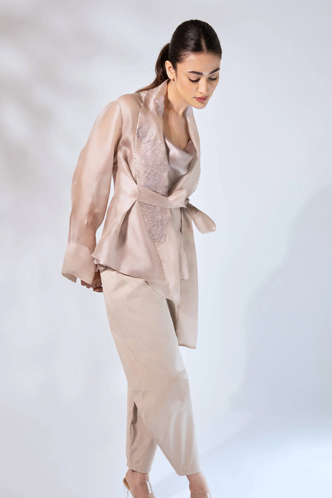 Grey WaveBorne Overlay Jacket With Slip