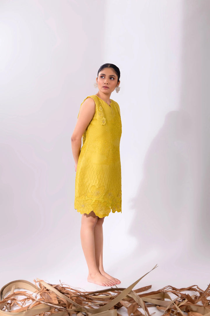 Green Shift Dress