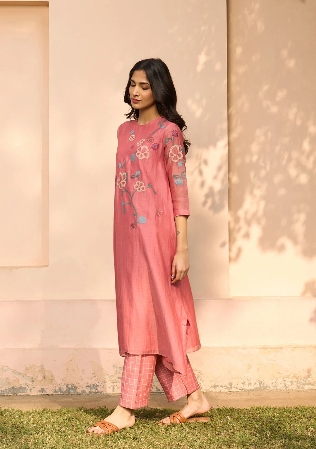 Hibiscus Applique Co-ord