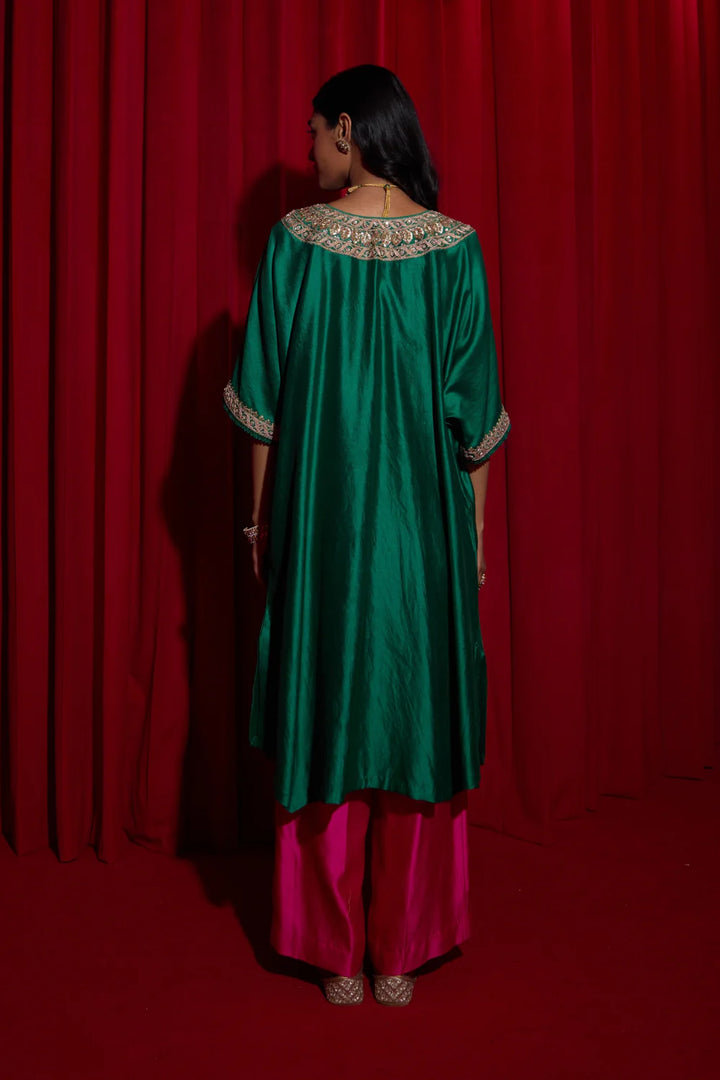 Haryali Banni Kaftan