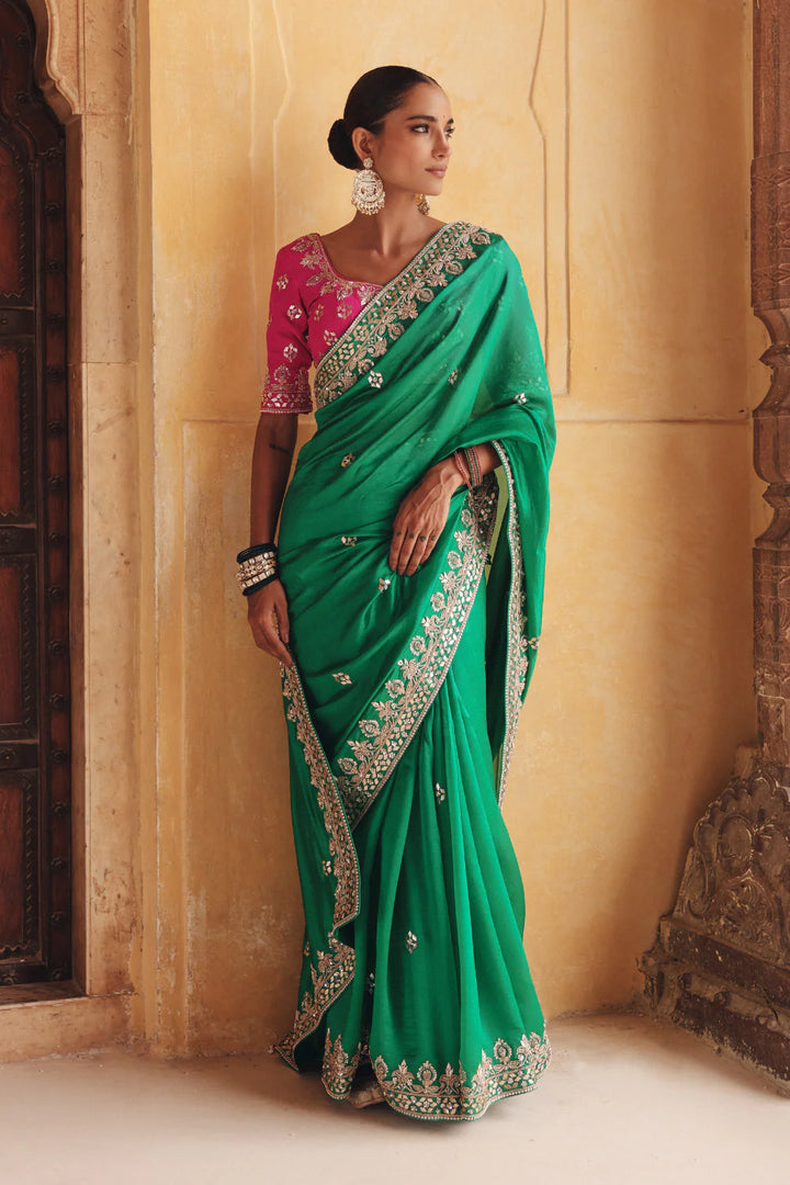 Hariyali Banni Saree