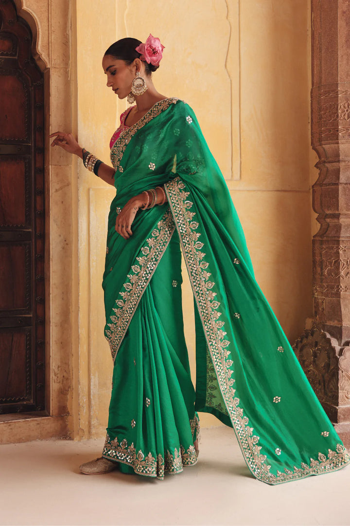 Hariyali Banni Saree