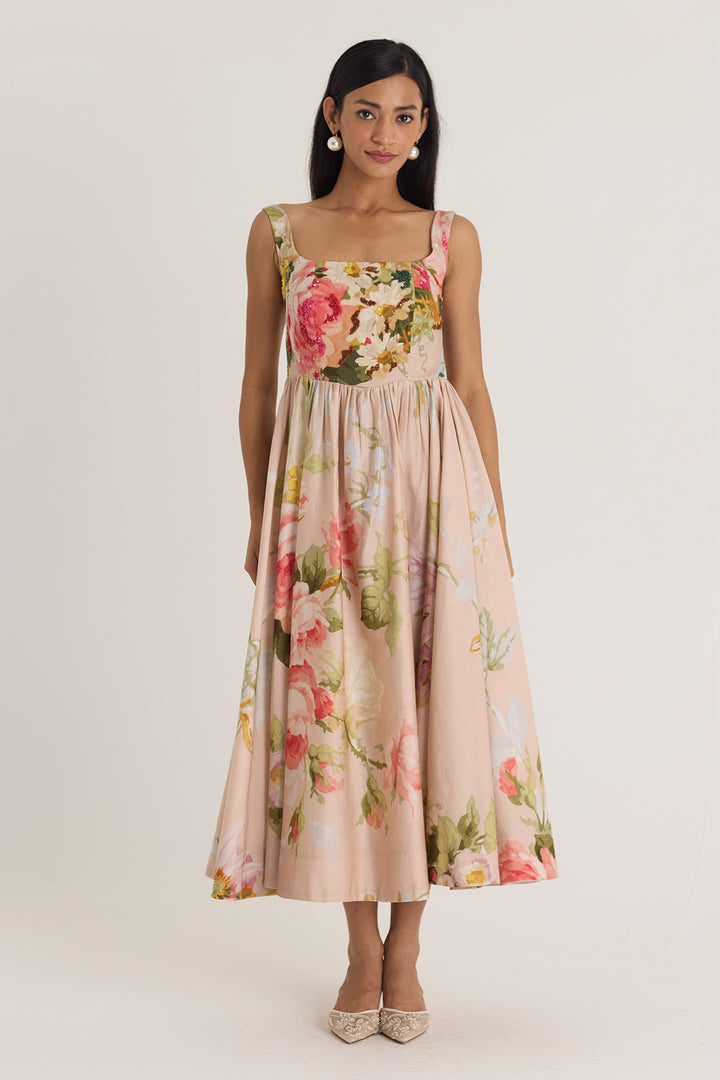 Hazel Embroidered Dress