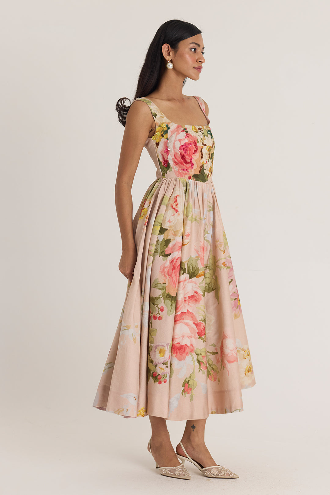 Hazel Embroidered Dress
