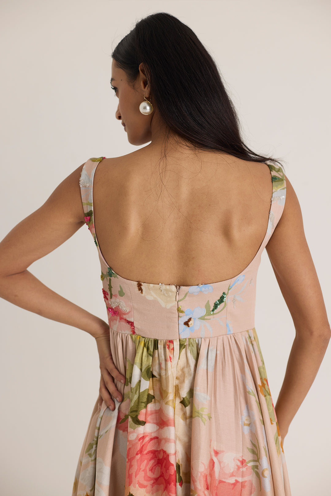 Hazel Embroidered Dress