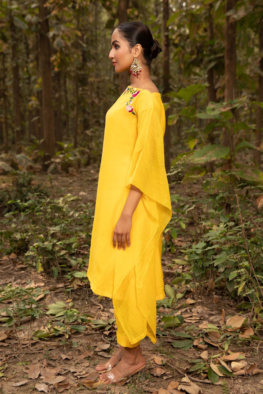 pale kaftan set