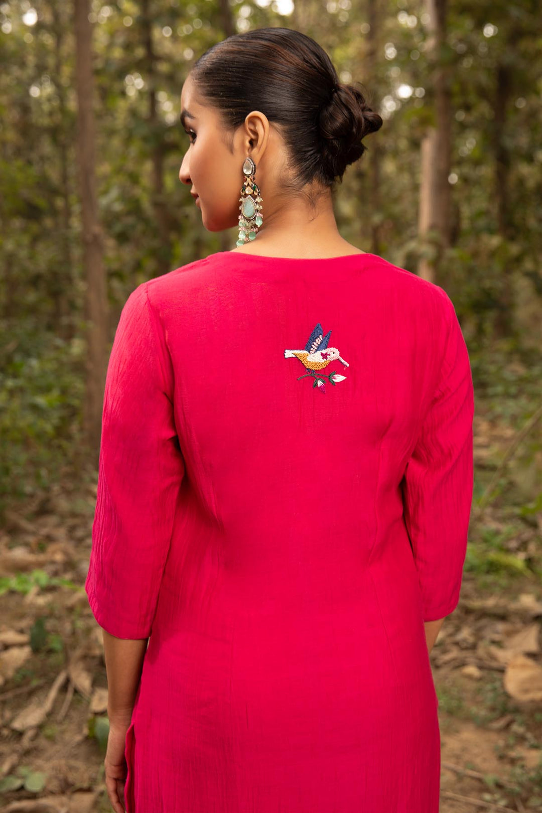rani kurta set