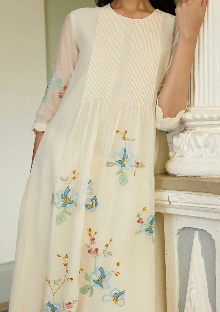 Ivory Applique Co-ord Set