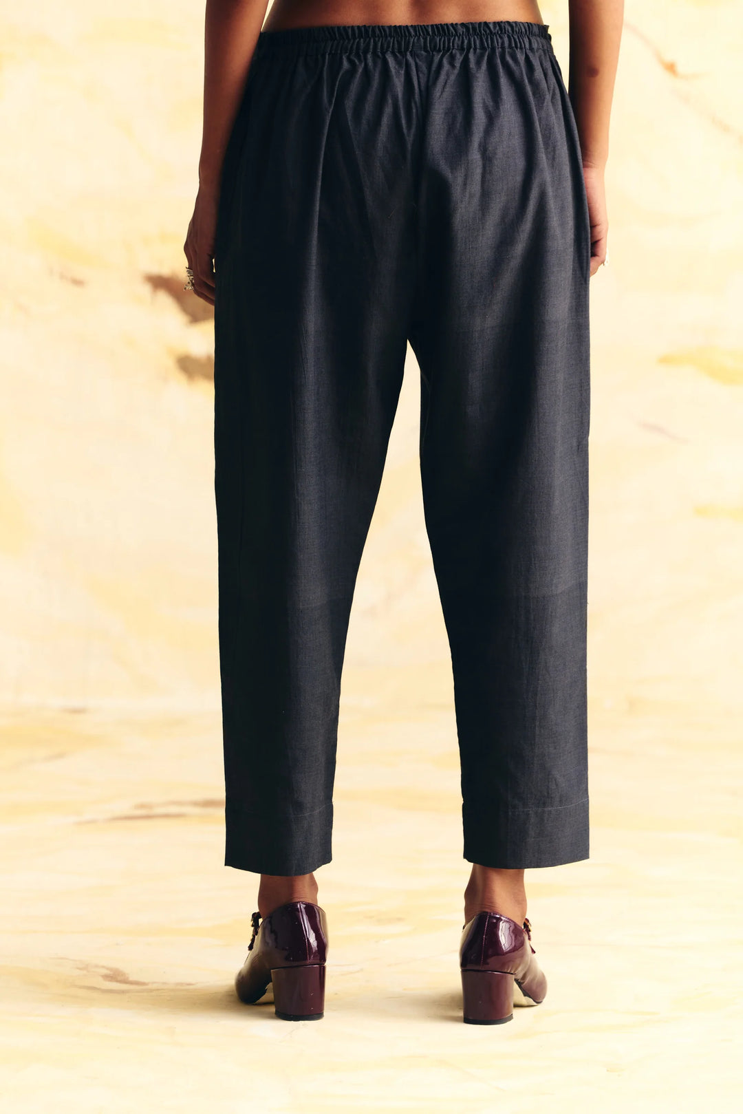 Charcoal Straight Pant