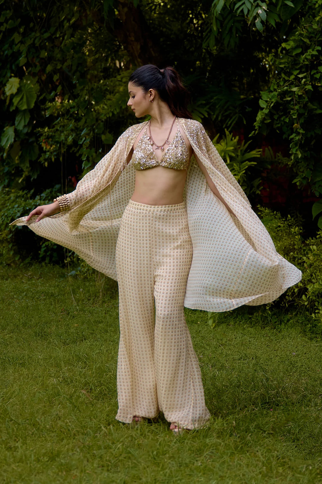 Janeman Cream Co-ord Set