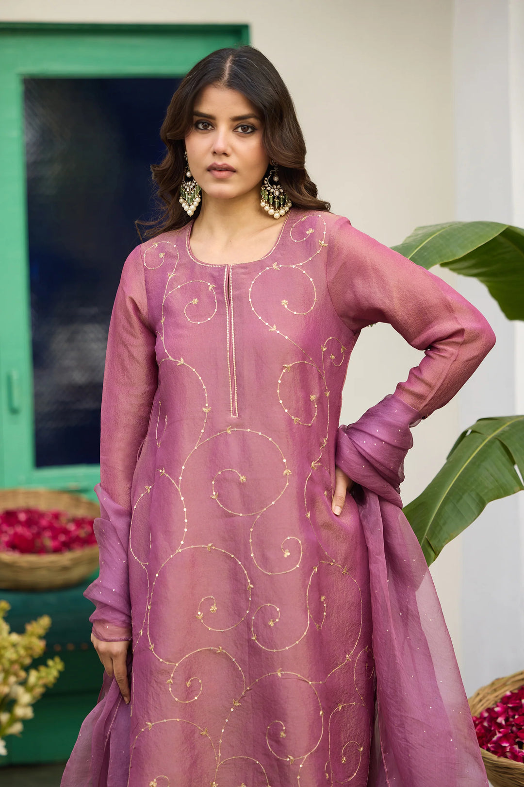Jhilmil Motichoor Kurta Set