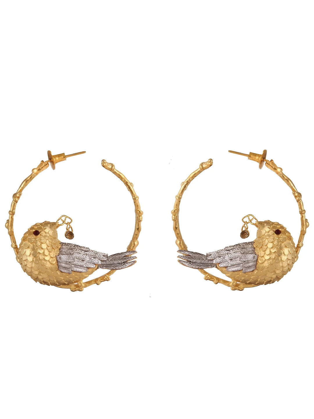 Jovial in Spring Gold Plated Earrings