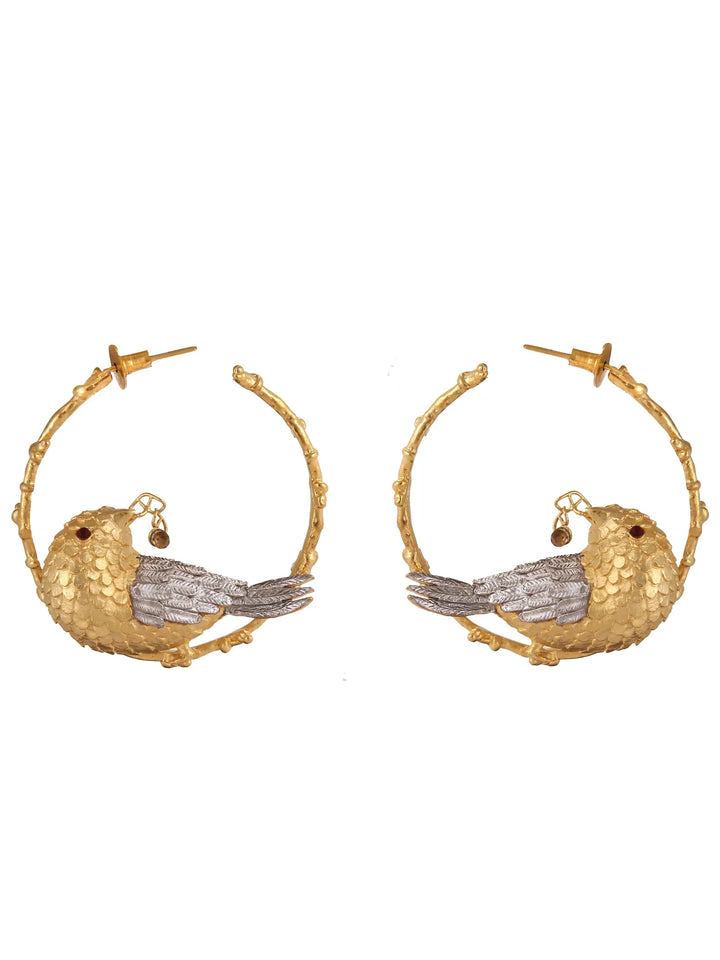 Jovial in Spring Gold Plated Earrings