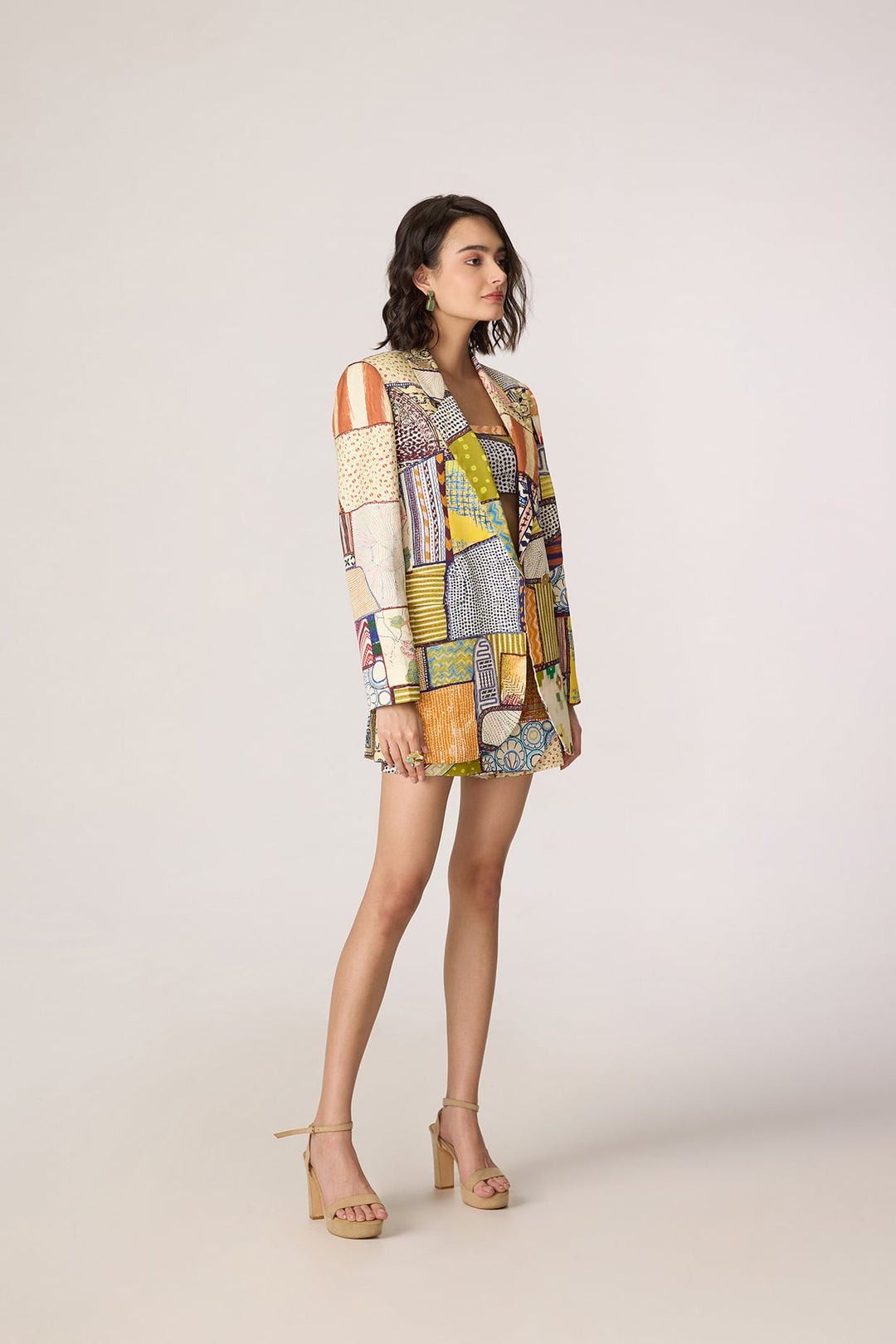 Rebekkah Blazer, Juniper Bustier & Cinnora Skort
