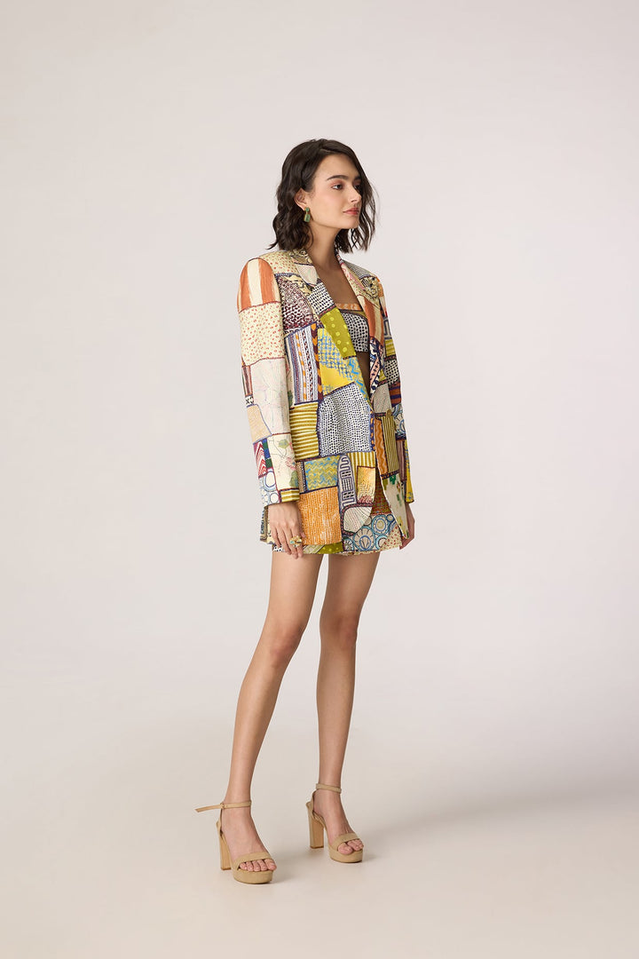 Rebekkah Blazer, Juniper Bustier & Cinnora Skort