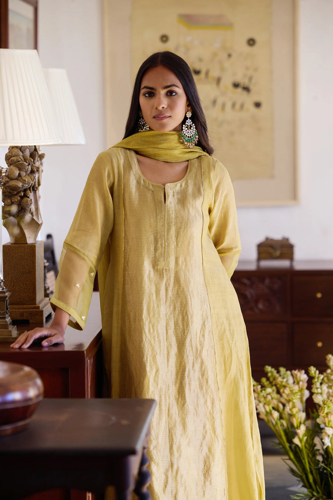 Kiran Dhoop Chaon Kurta Set