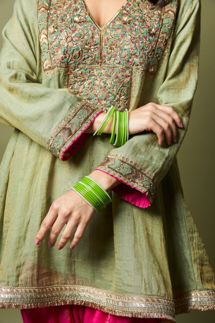 Kamalya embroidered kurta set