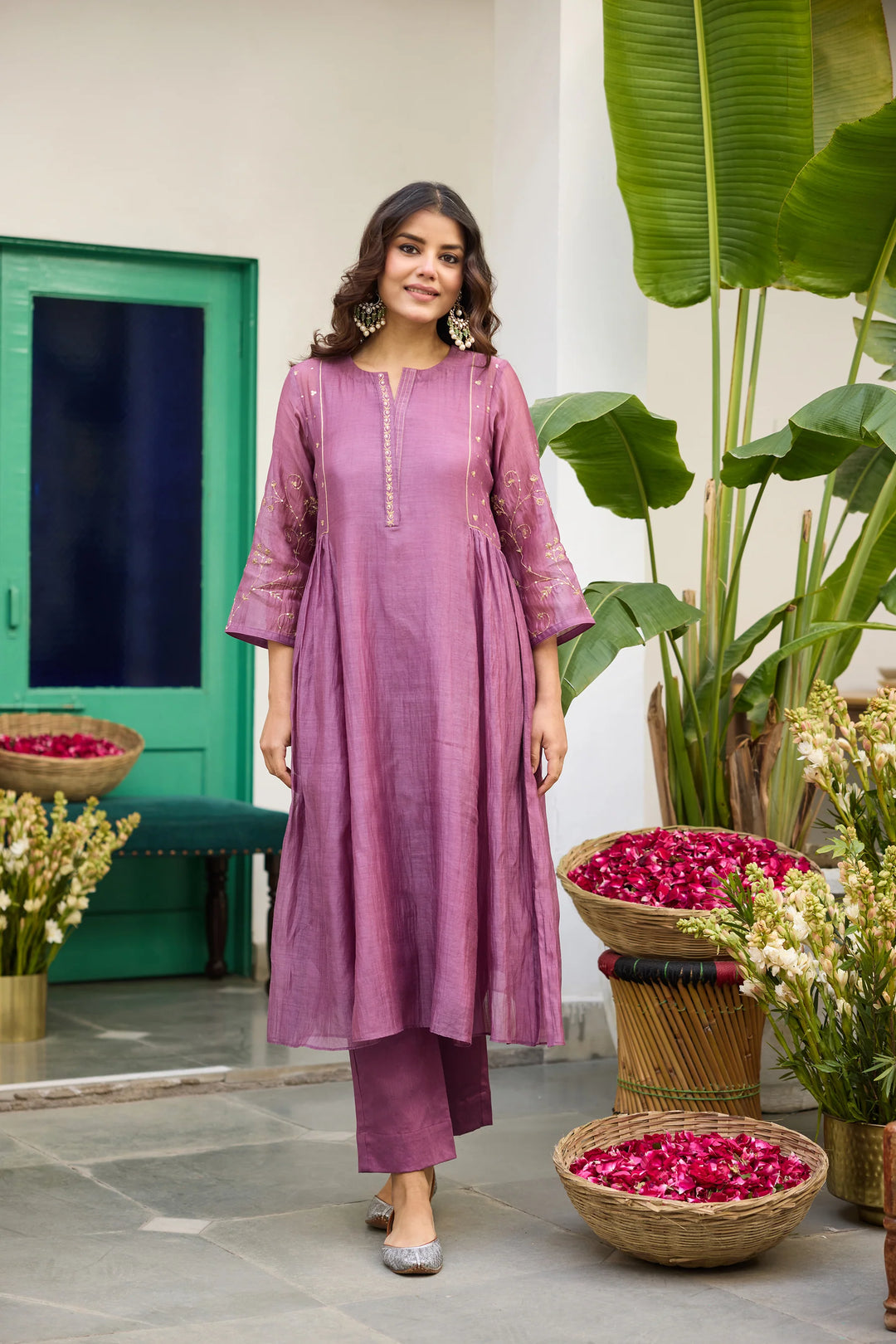 Kangana Motichoor Kurta Set
