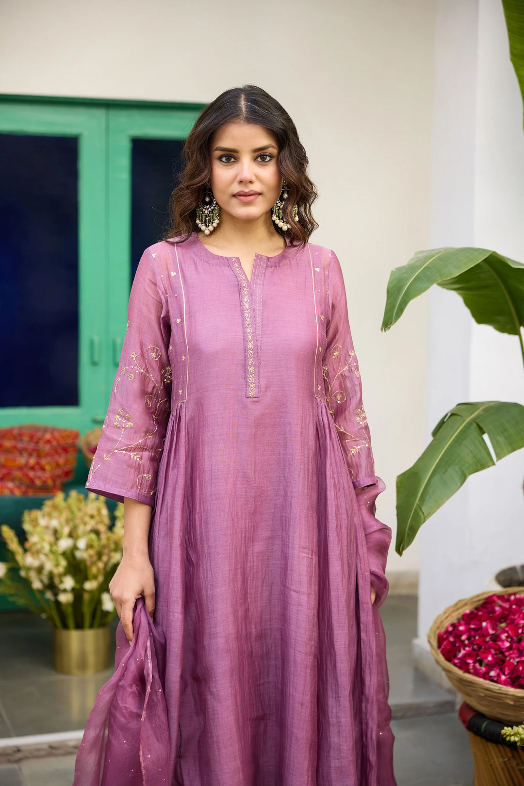 Kangana Motichoor Kurta Set