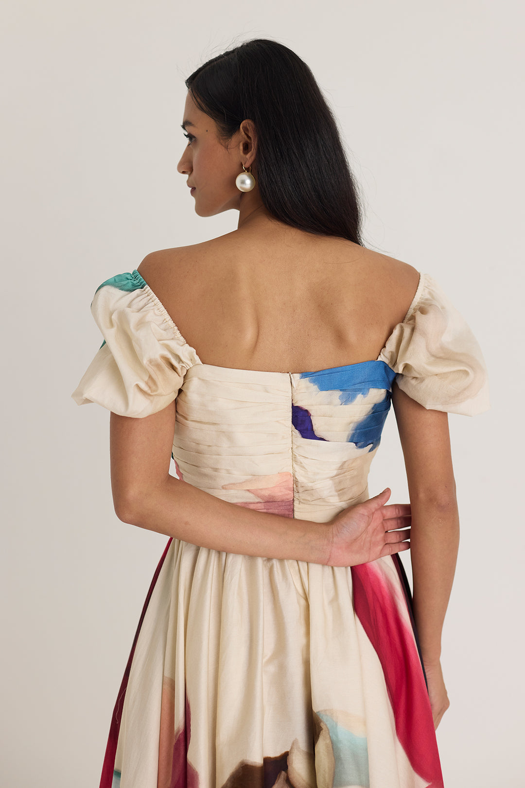 Lila Puff Sleeve Dress