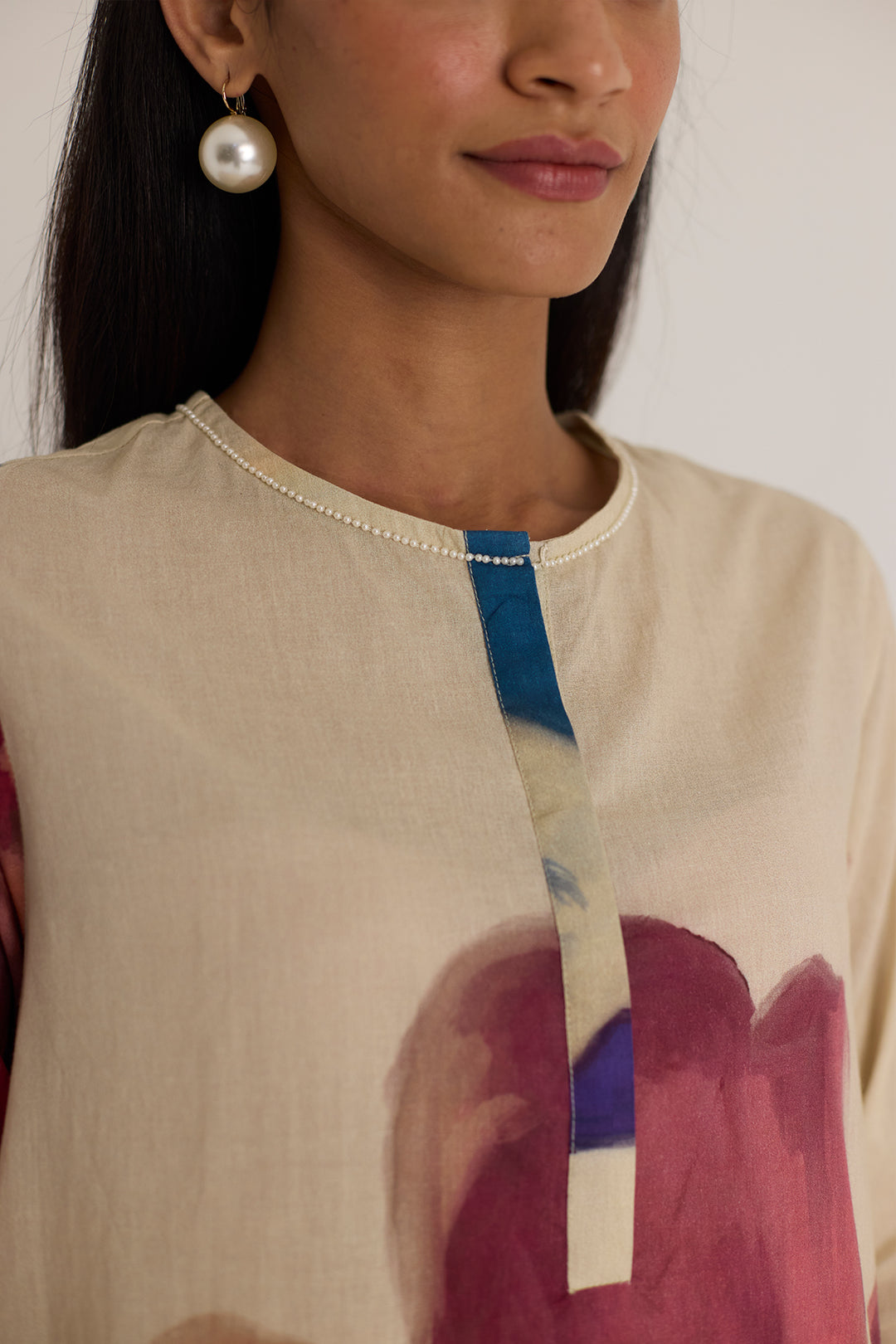 Lila Short Kurta Set