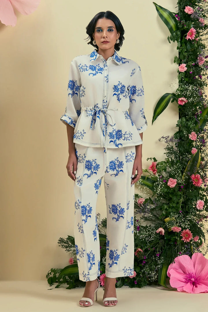 Origani Off White Lyana Pant