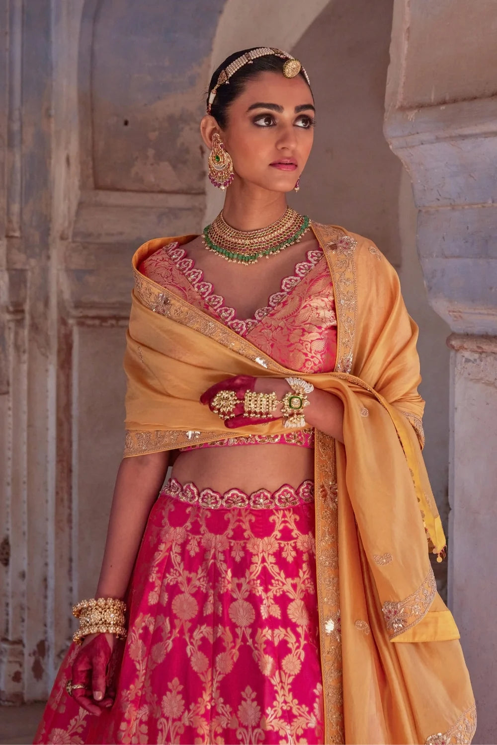 Mayuri Banarasi Lehenga set