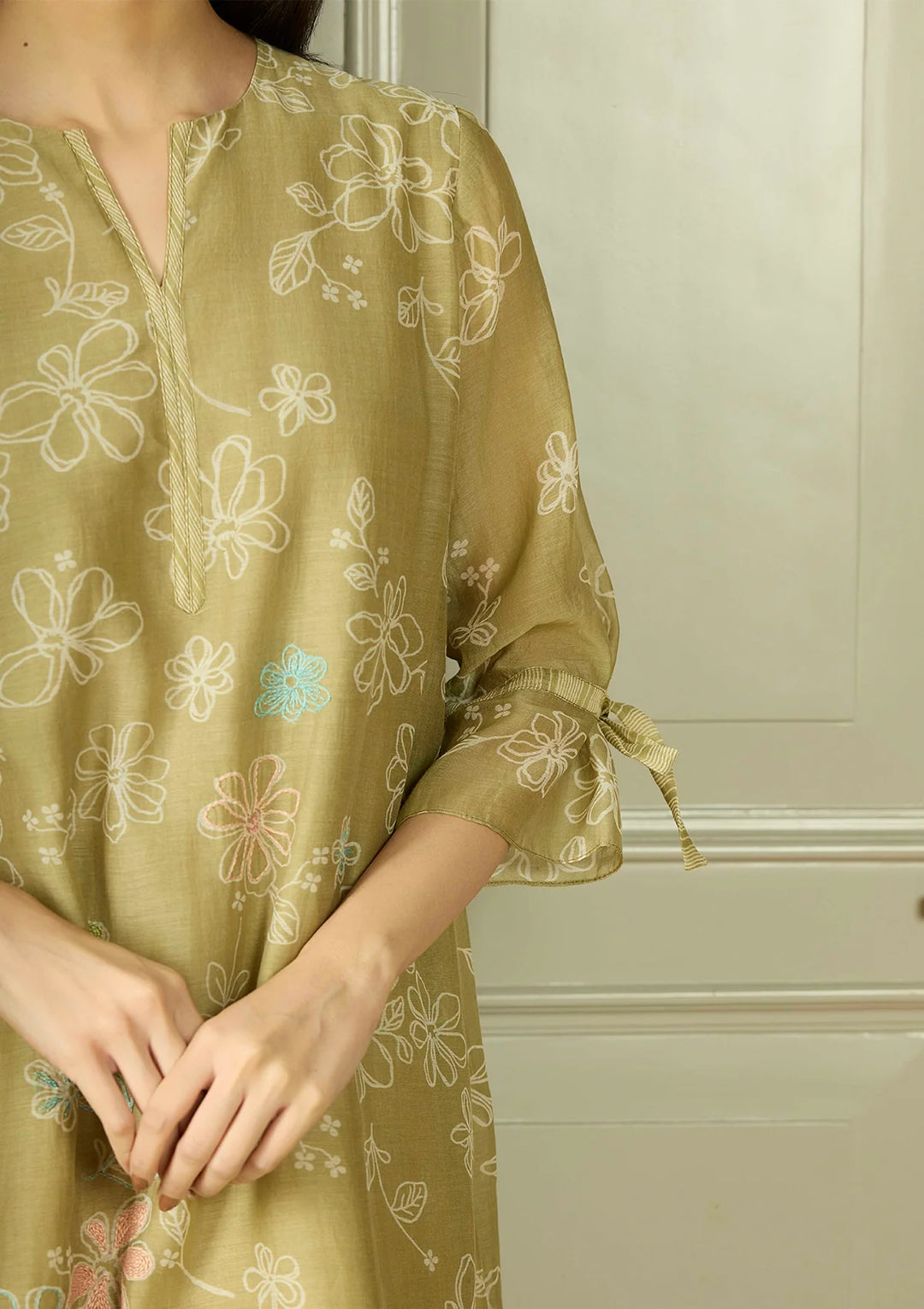 Meadow Embroidered Dress