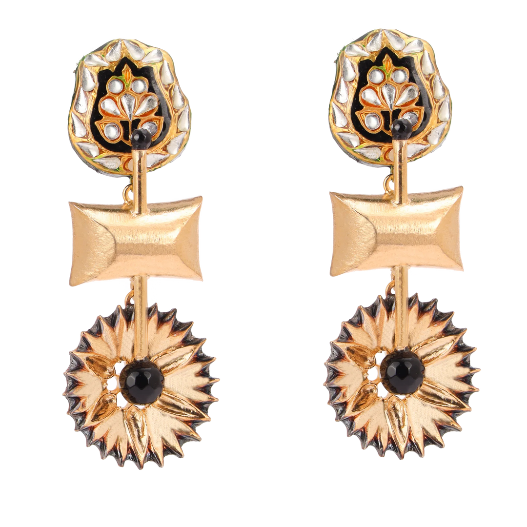 Mughal Hand Crafted Earrings