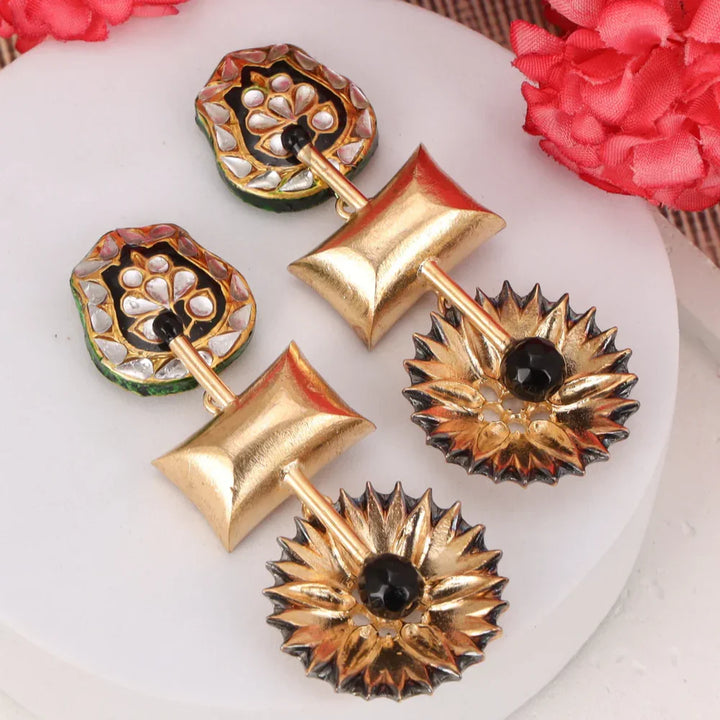 Mughal Hand Crafted Earrings