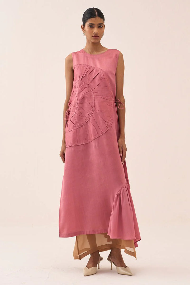 Multi Drawstring Dress