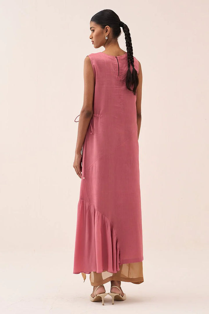 Multi Drawstring Dress