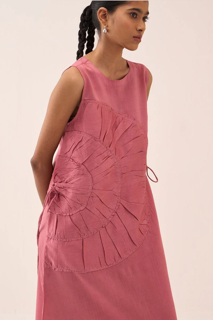 Multi Drawstring Dress