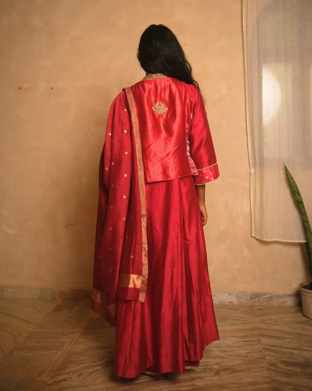 Kurta With Pants & Dupatta