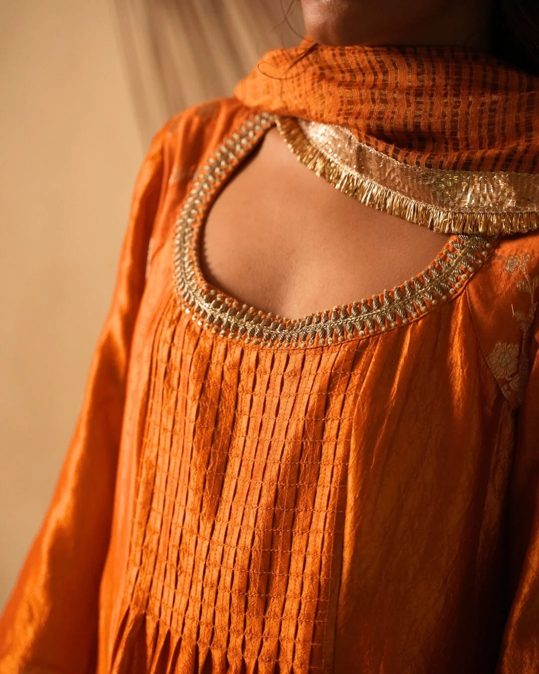Kurta With Pants & Dupatta