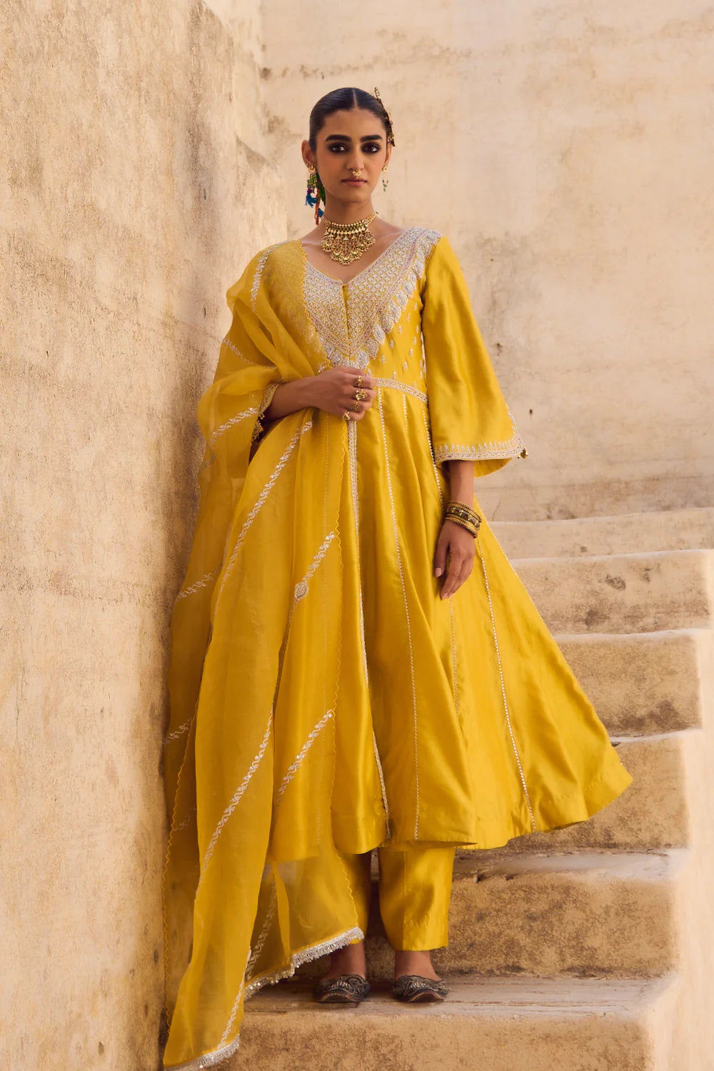 Noorani Anarkali Set