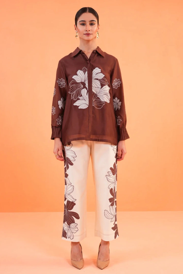 Origani Brown Noir Shirt