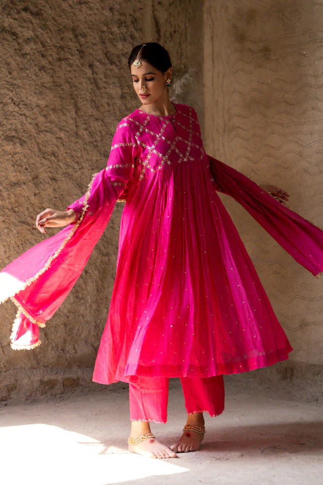 Neev Rani Anarkali Suit Set