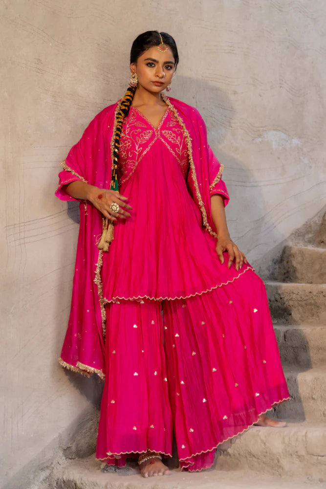 Neev Rani Sharara Set