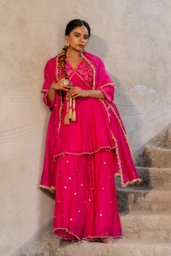 Neev Rani Sharara Set