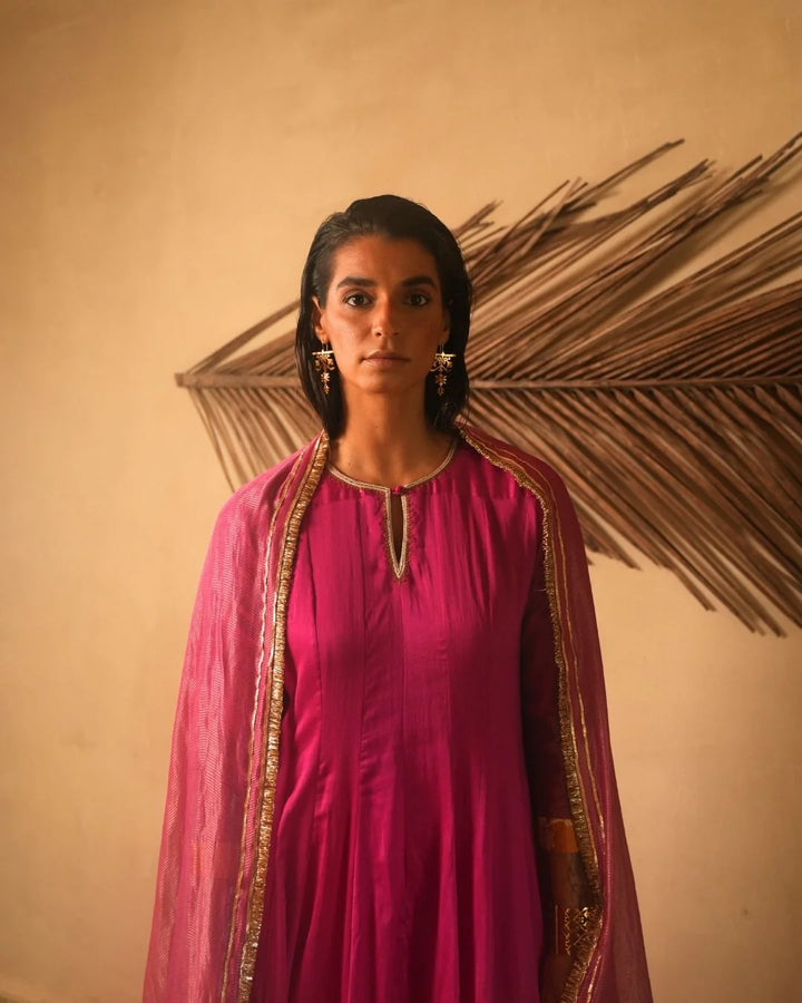 Kurta With Pants & Dupatta