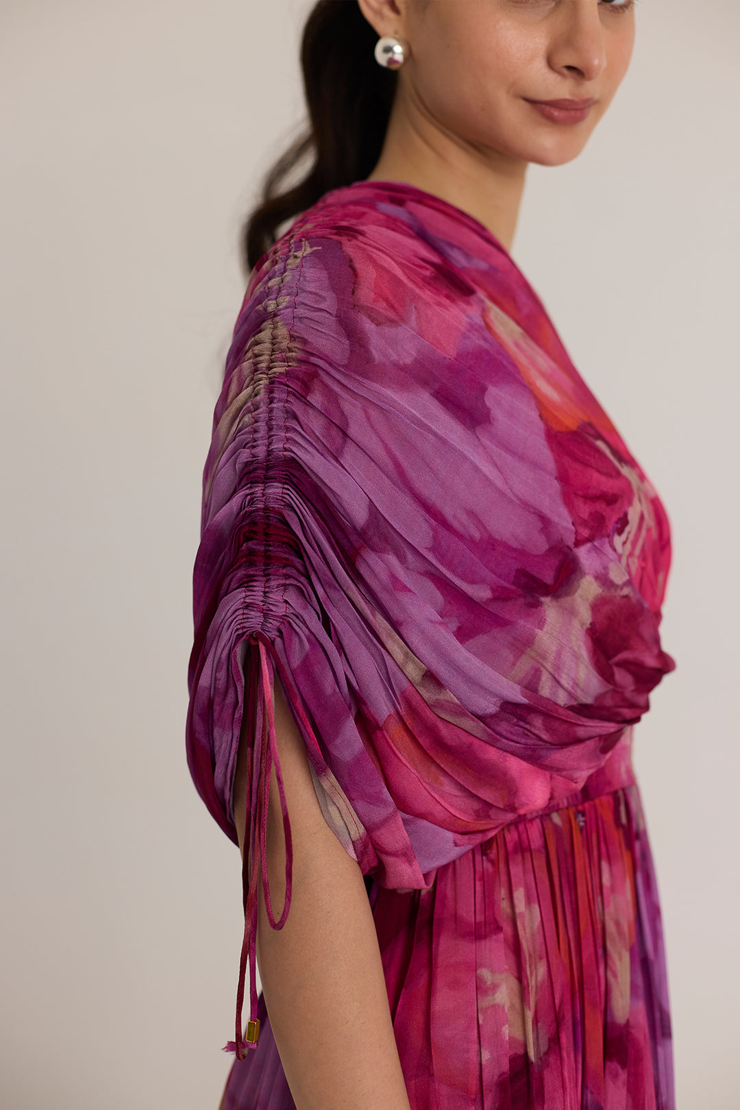 Violet One Shoulder Dress