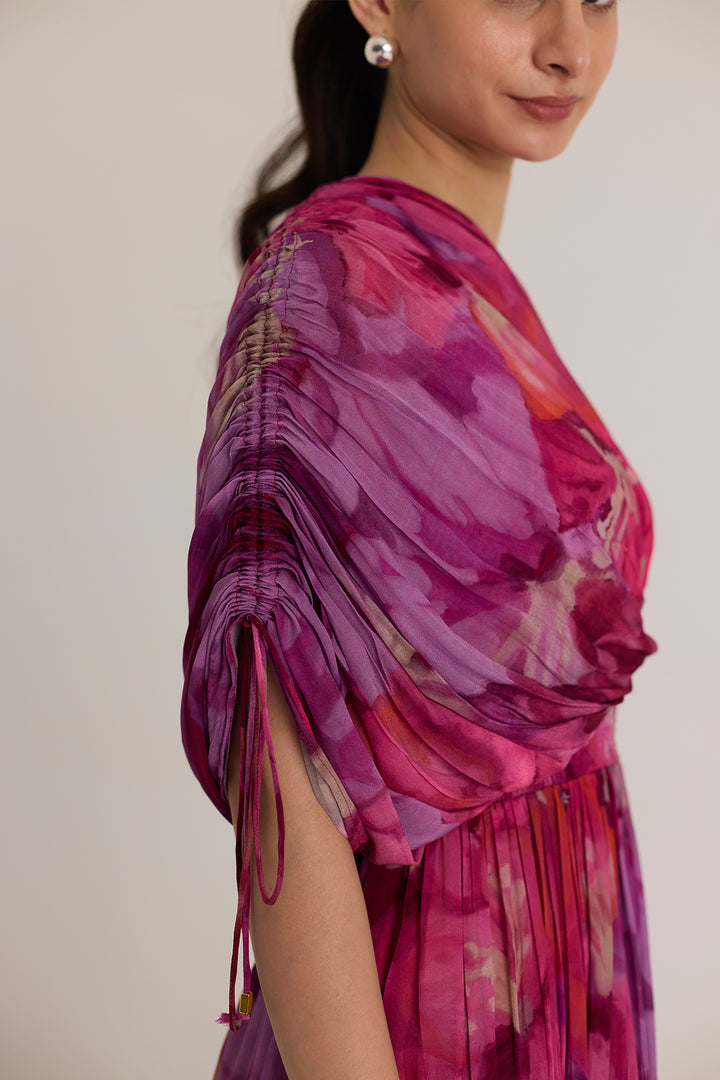Violet One Shoulder Dress