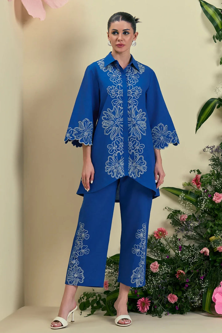 Origani Blue Elise Co-Ord Set