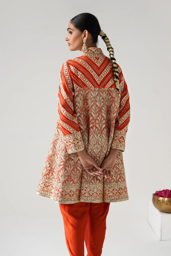 Dilruba - Baby Doll Set - Orange