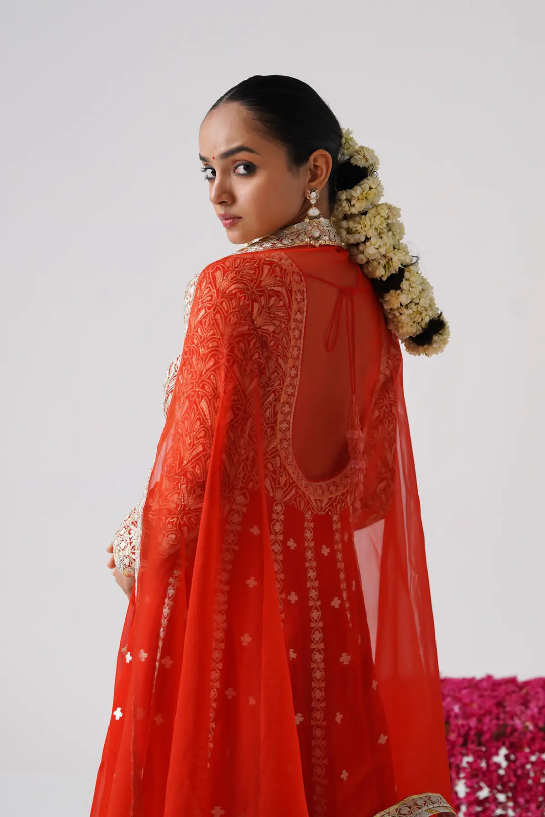 Dilruba - Kalidaar Set - Orange
