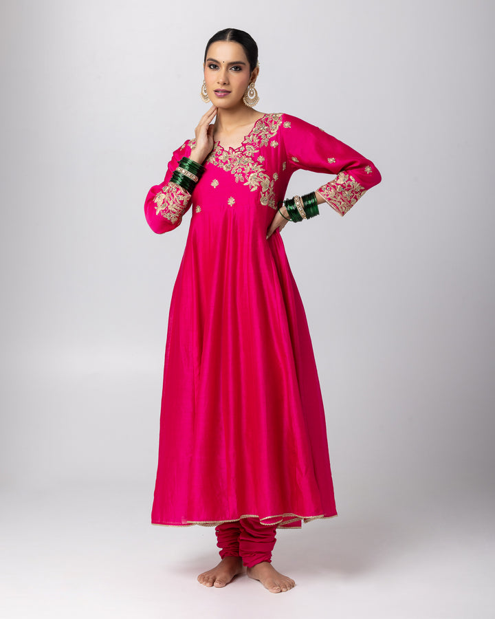 rani pink churidar