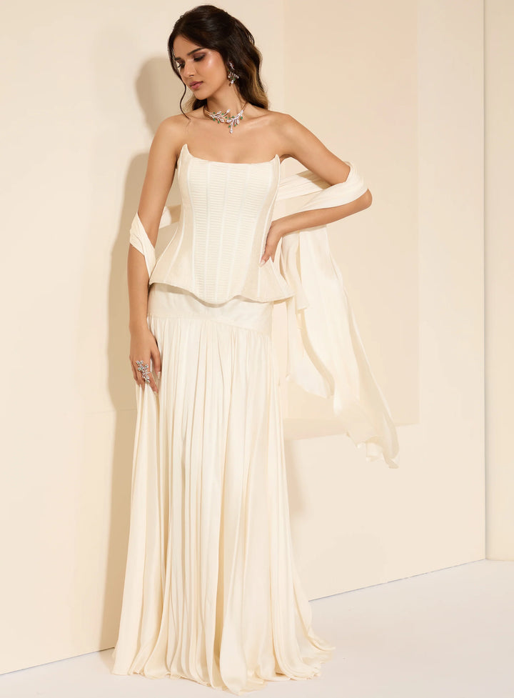 Pearl Corset & Drape