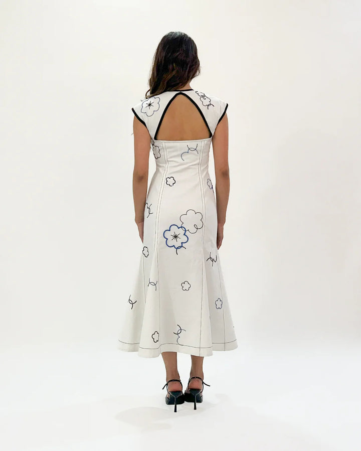 Peony Embellished Dress