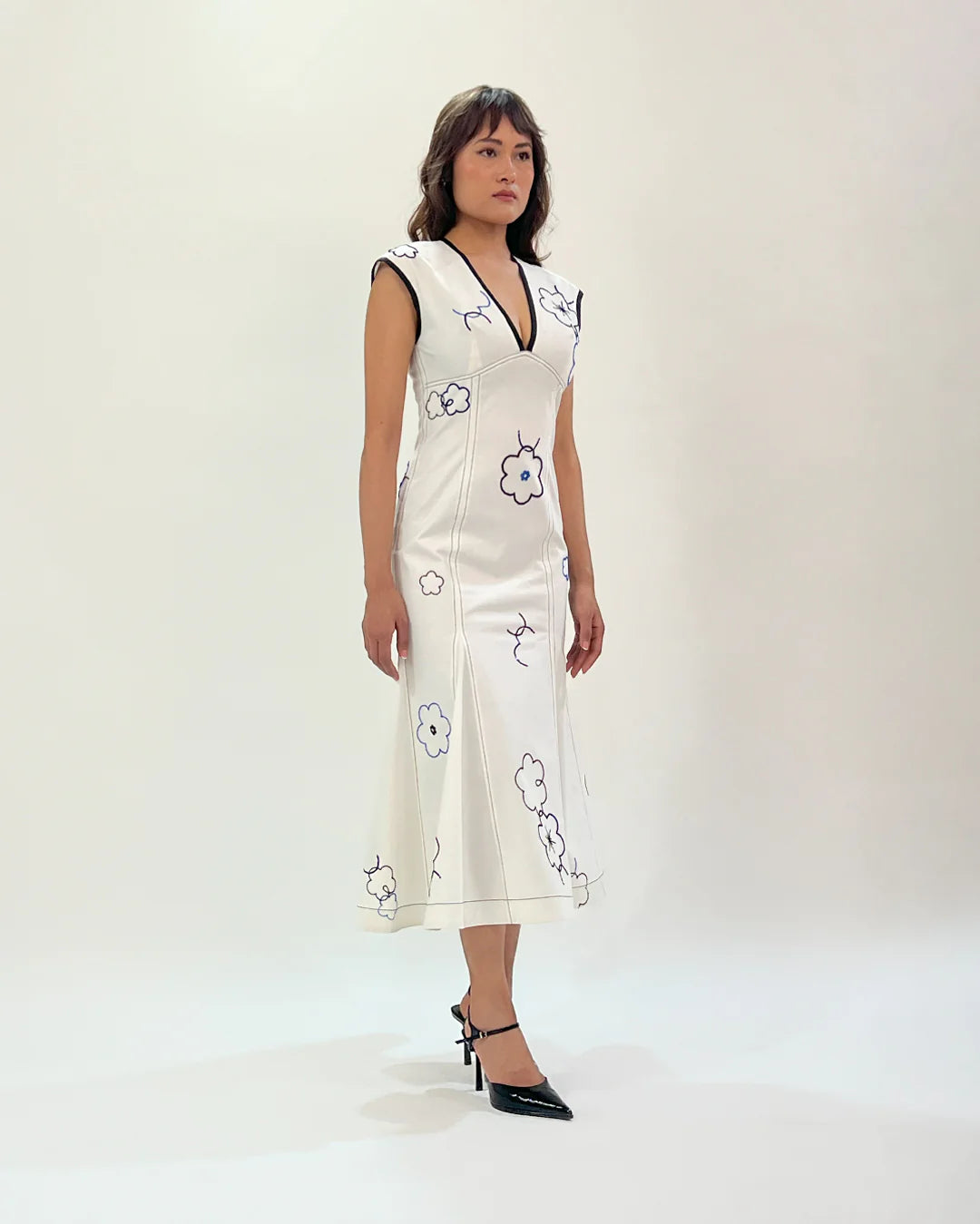 Peony Embellished Dress